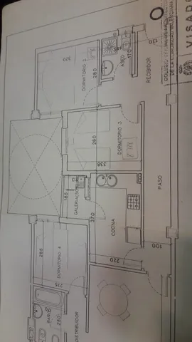Красивая квартира с видом на море — Floor Plan 2
