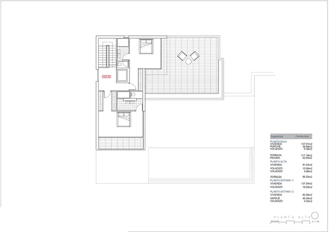 Nowoczesna willa w spokojnej okolicy w Jávea Cap Negre — Floor Plan 2