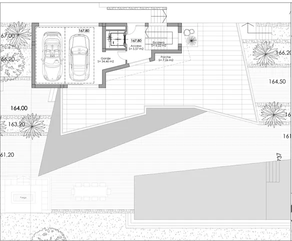 Красивая вилла с открытыми видами на продажу в Бениссе — Floor Plan 1
