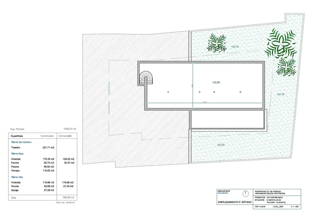 Красивая вилла с видом на море для продажи в Теулада, Морайра — Floor Plan 3