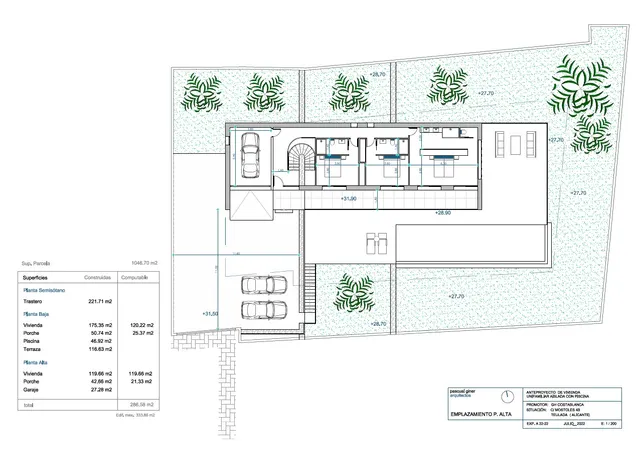 Mooie villa met zeezicht te koop in Teulada, Moraira — Floor Plan 2