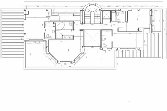 Prachtig vrijstaand huis met zee- en bergzicht in Calpe — Floor Plan 2