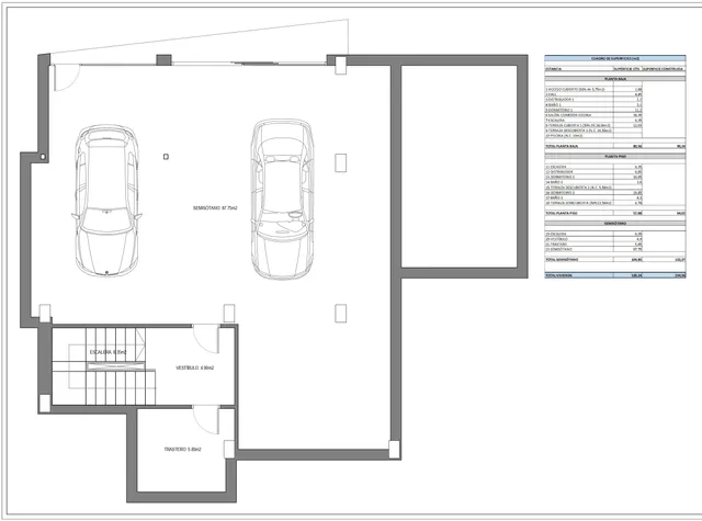 Luksusowa willa Polop z prywatnym basenem i nowoczesnymi udogodnieniami — Floor Plan 1