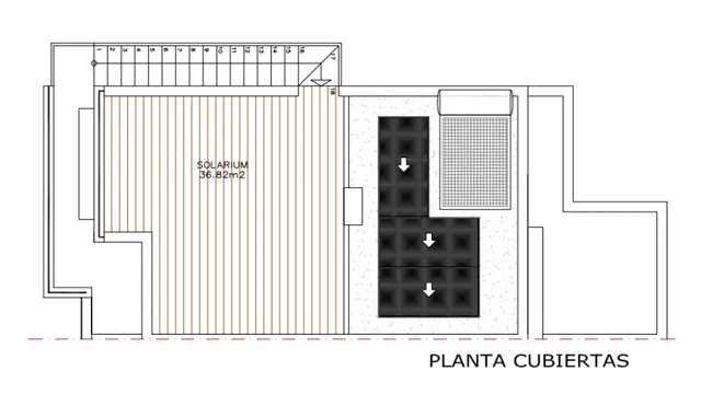 Detached villa with pool in Polop — Floor Plan 2