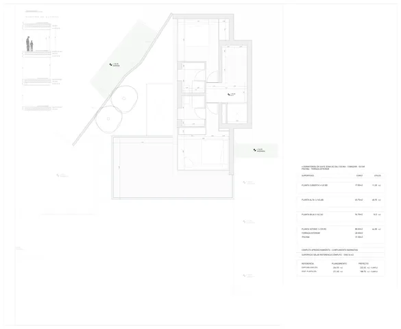 Modern villas with stunning sea views for sale in Benissa — Floor Plan 2