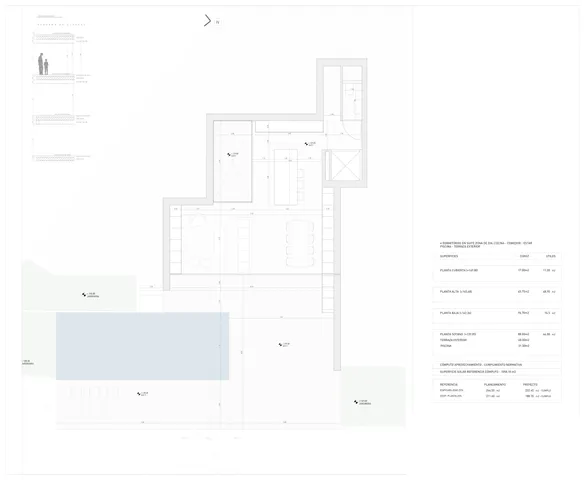 Modern villas with stunning sea views for sale in Benissa — Floor Plan 4