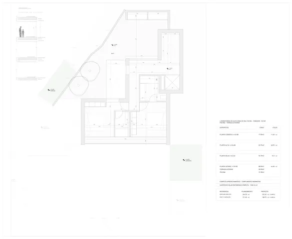 Современные виллы с великолепным видом на море на продажу в Бениссе — Floor Plan 3