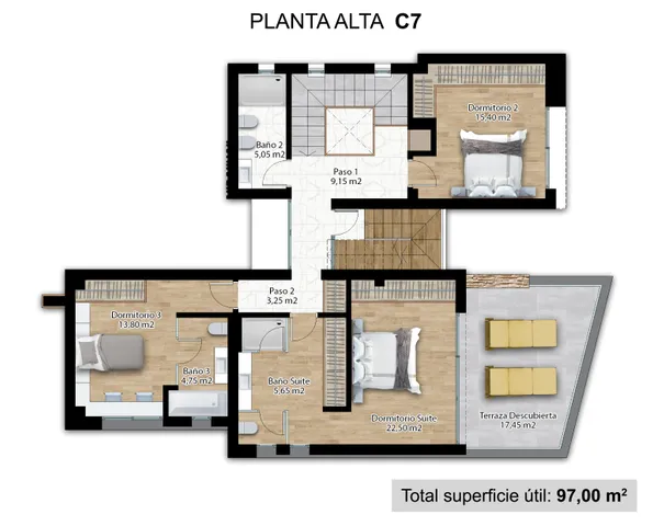 Maison de luxe neuve à La Nucía, Alicante — Floor Plan 1
