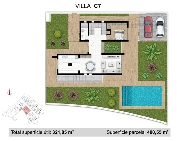 Maison de luxe neuve à La Nucía, Alicante — Floor Plan 5