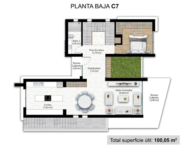 Maison de luxe neuve à La Nucía, Alicante — Floor Plan 2