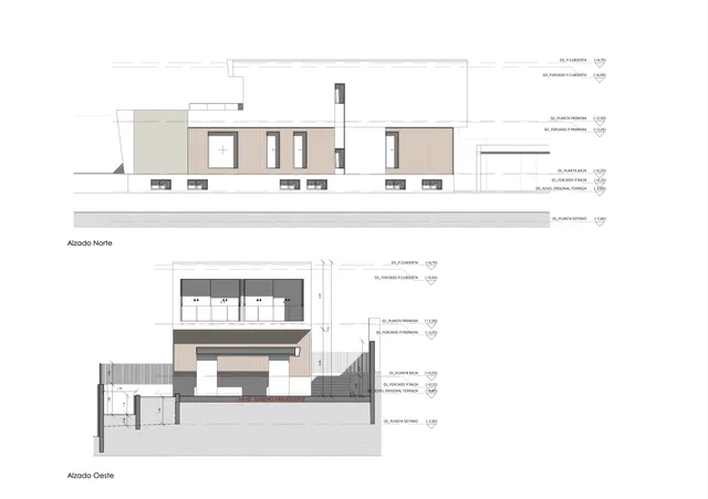 Luxueuse maison moderne avec vue sur la mer à La Fustera — Floor Plan 6