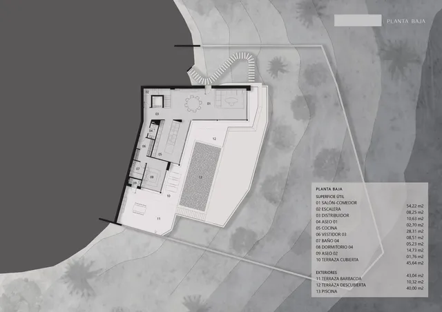 Stunning 4 bedroom detached villa with sea views in Altea — Floor Plan 2