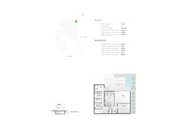 Exclusivo complejo residencial con vistas al mar junto al campo de golf en Benahavis — Floor Plan 4