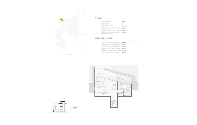 Exclusive luxury villa for sale in Marbella with sea views — Floor Plan 3