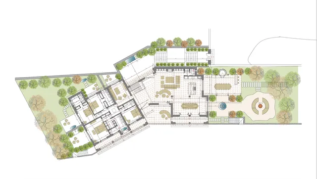 Villa de luxe en construction à Sant Josep de sa Talaia - Construite avec une licence accordée sous la réglementation précédente — Floor Plan 1