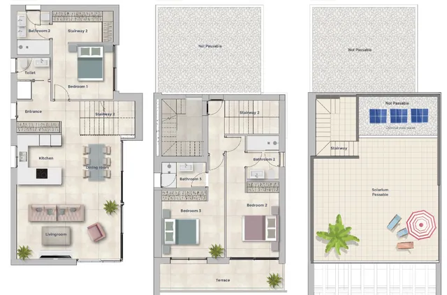 Nowoczesna luksusowa willa w Finestrat z prywatnym basenem i wspaniałymi widokami — Floor Plan 1