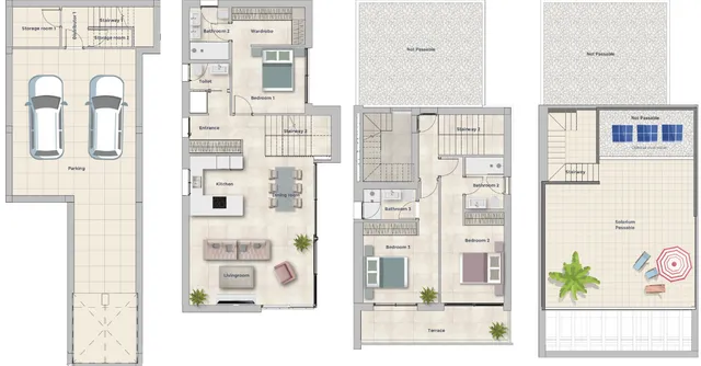 Modern Luxury Villa in Finestrat with Private Pool and Stunning Views — Floor Plan 1