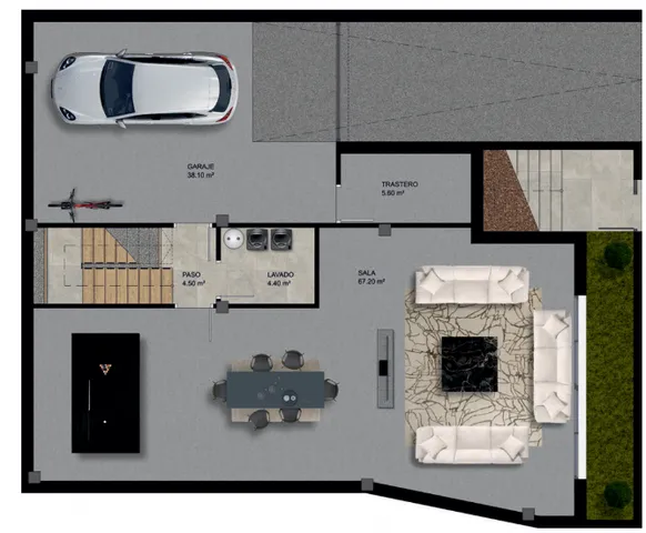 Lujosa villa moderna en venta en Polop con impresionantes vistas — Floor Plan 3