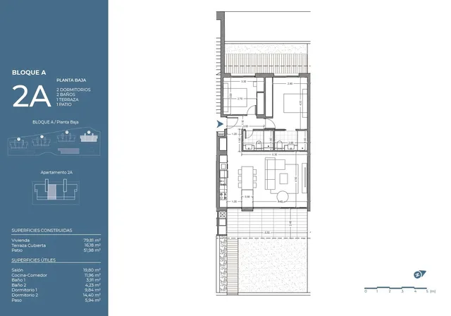 Vente d'appartements de luxe en cours de construction — Floor Plan 1