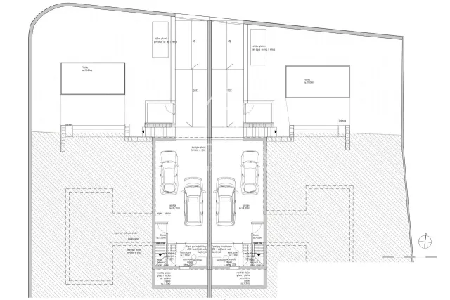 Nouvelle maison moderne jumelée avec piscine privée près de la plage à Port des Torrent, Ibiza — Floor Plan 1