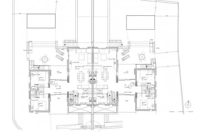 Nouvelle maison moderne jumelée avec piscine privée près de la plage à Port des Torrent, Ibiza — Floor Plan 4