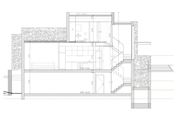 Nouvelle maison moderne jumelée avec piscine privée près de la plage à Port des Torrent, Ibiza — Floor Plan 6