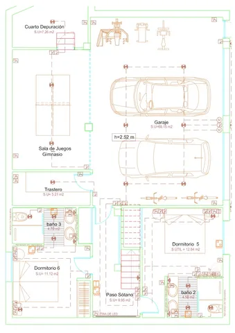 Front line beach villa with 5 bedrooms for sale in El Campello — Floor Plan 2