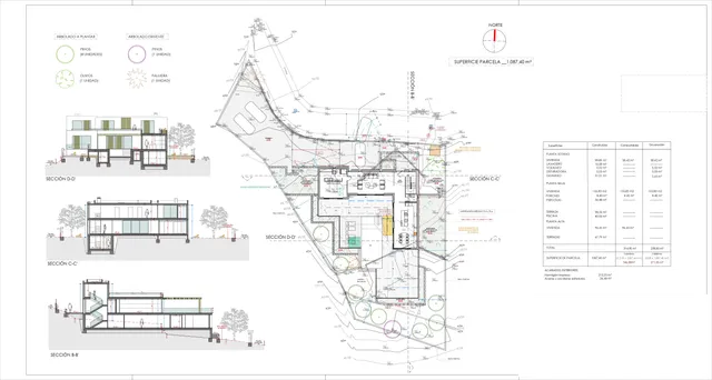 Lujosa villa de 5 dormitorios con vistas al mar Moraira — Floor Plan 1