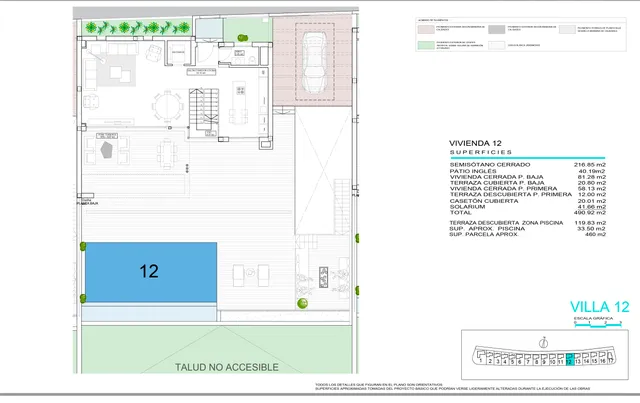 Villas Orange - Campana Garden — Floor Plan 1