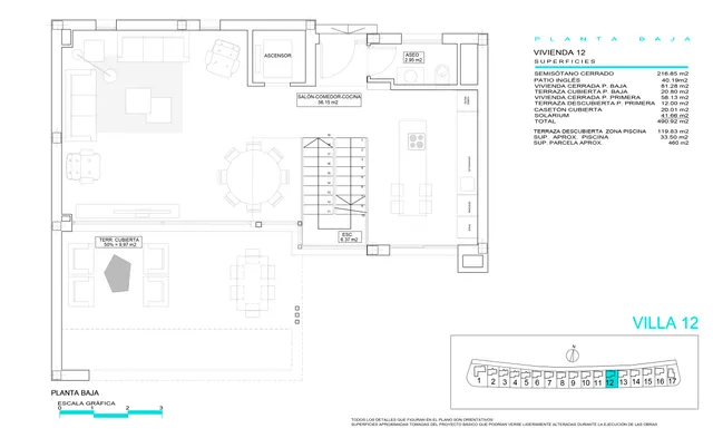 Villas Orange - Campana Garden — Floor Plan 2