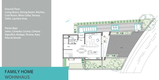 Auffällige zeitgenössische Villa in Cala Llonga, nahtlos in die Natur integriert — Floor Plan 5