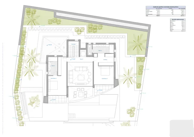 New Villa with stunning views in Calpe — Floor Plan 2
