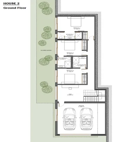 Недавно построенный дом в районе Альтеа Хиллс — Floor Plan 1