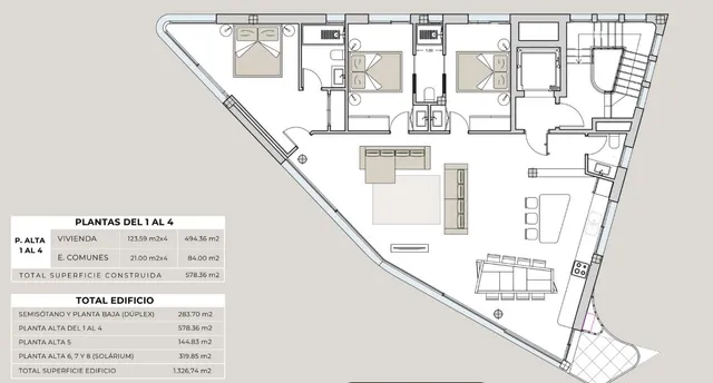 PROA TOWER — Floor Plan 1