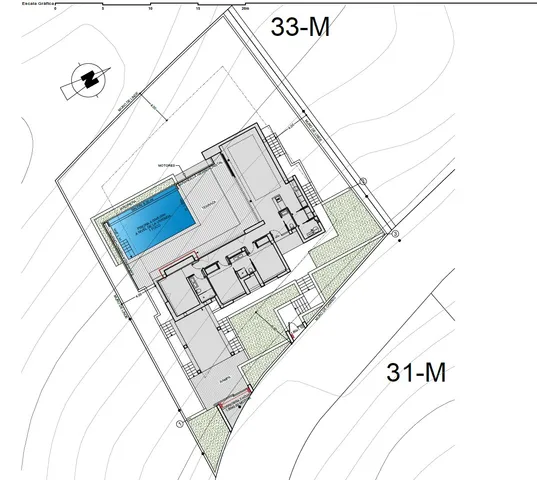 Современная вилла с видом на море в Кумбре-дель-Соль — Floor Plan 3