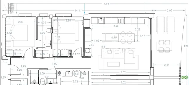 Modern 2-bedroom apartment for sale in Spain — Floor Plan 1