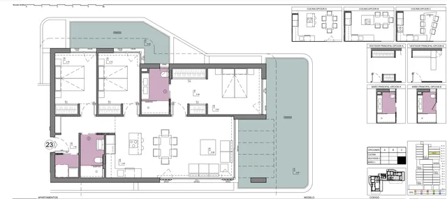 Allure Calpe — Floor Plan 1
