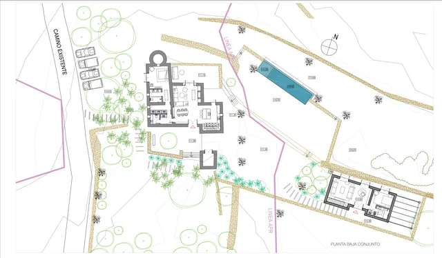 Lyxvilla under utveckling i det prestigefyllda lugna området på landsbygden i San Agustin — Floor Plan 3