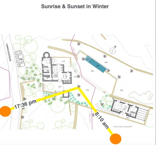 Lyxvilla under utveckling i det prestigefyllda lugna området på landsbygden i San Agustin — Floor Plan 1