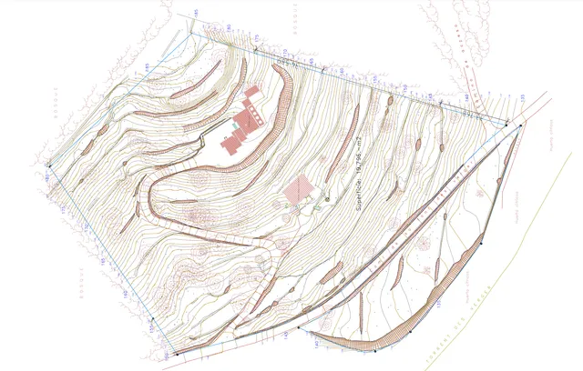 Zwei private ibizenkische Fincas mit Blick auf die Landschaft — Floor Plan 2