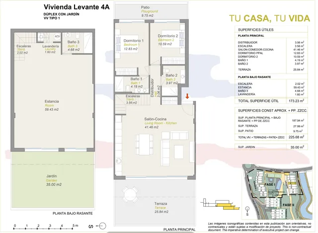 Camporrosso Serpentine — Floor Plan 1