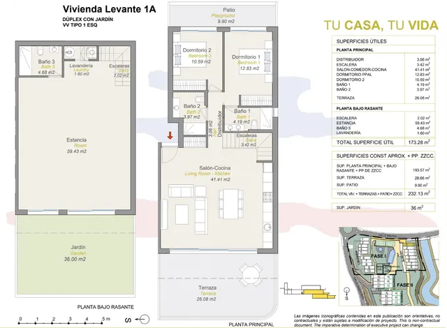 Camporrosso Serpentine — Floor Plan 1