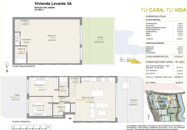 Camporrosso Serpentine — Floor Plan 1