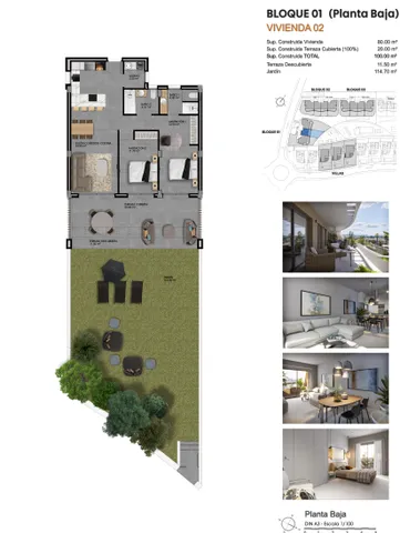 FINESTRAT PARADISE RESORT — Floor Plan 1