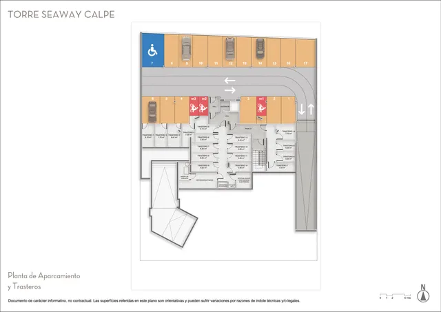 Torre Seaway - эксклюзивность и дизайн у моря в Кальпе — Floor Plan 2