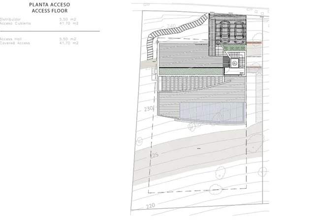 Дизайнерская вилла с панорамным видом на море на холмах Альтеи — Floor Plan 3