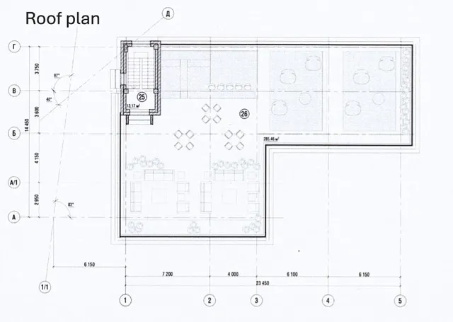 Участок с видом на море и горы в Альтеа — Floor Plan 4