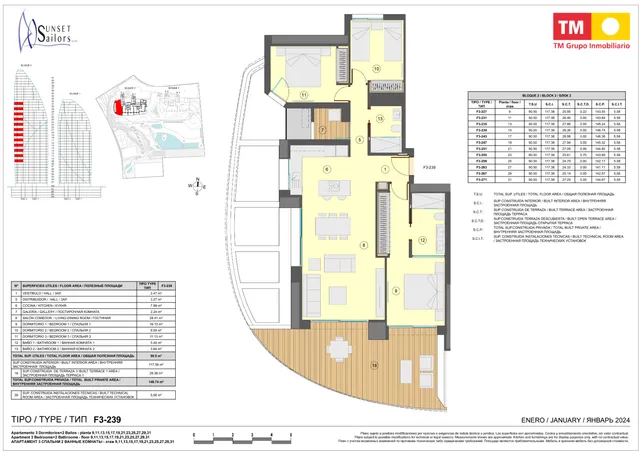 TM Sunset Sailors — Floor Plan 1