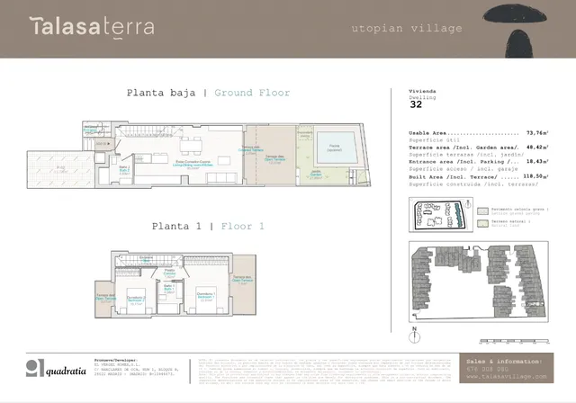 TALASA TERRA — Floor Plan 1