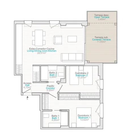 TALASA TERRA — Floor Plan 1